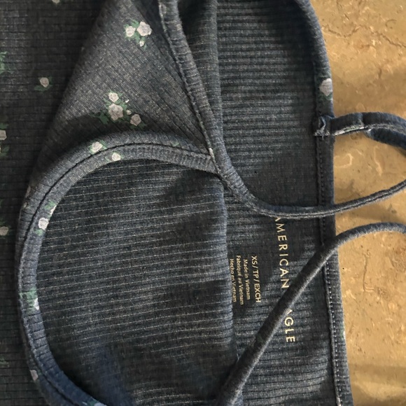 Floral Ribbed Tank Tops Set - Picture 2 of 3